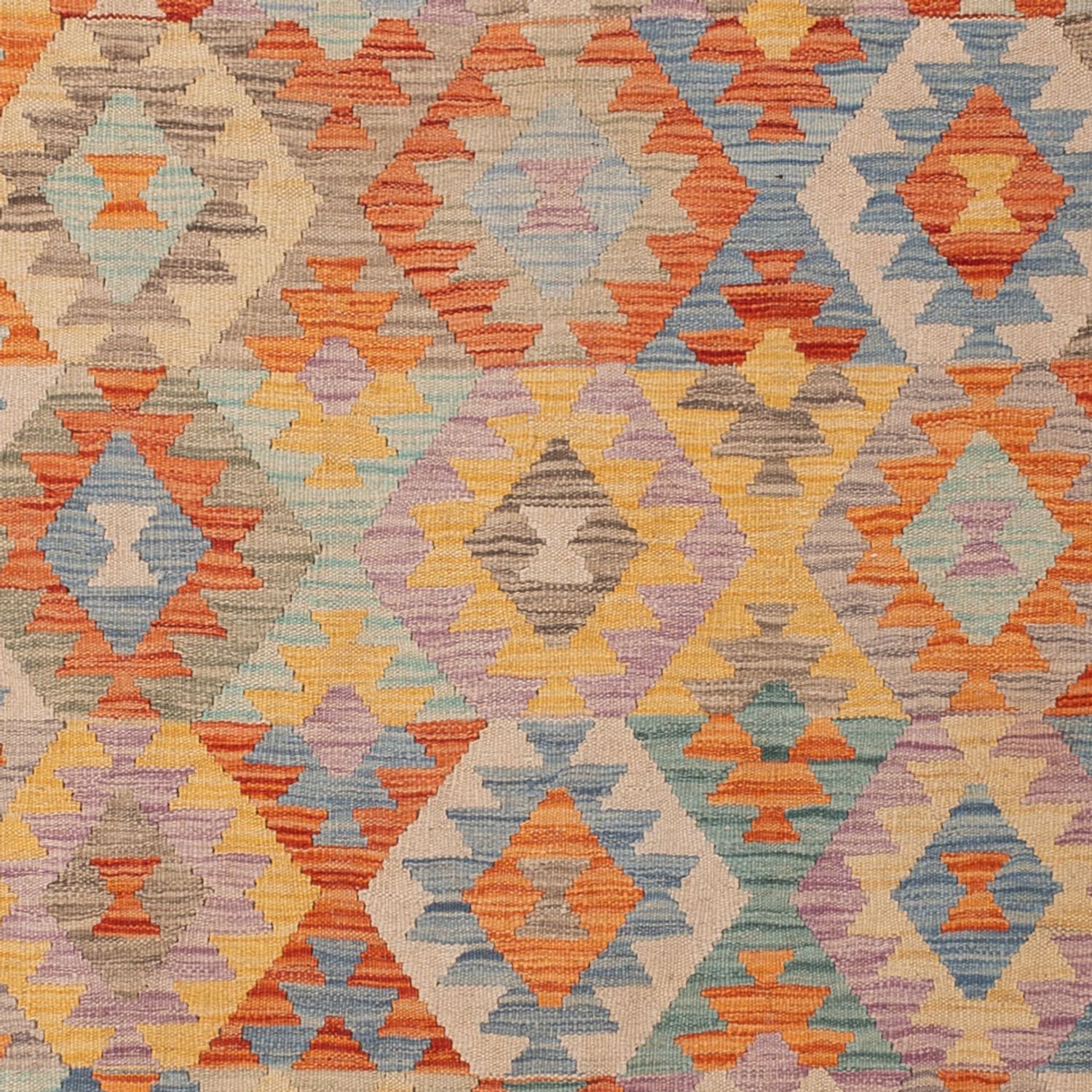 Kelim Rug - Splash - 237 x 168 cm - colorful