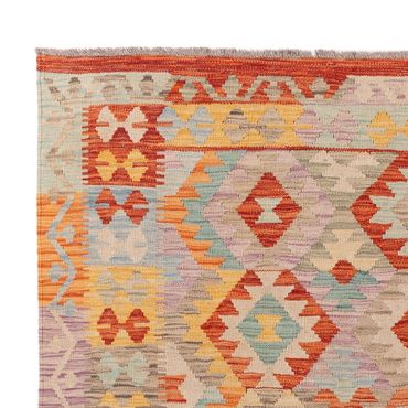 Kelim Rug - Splash - 237 x 168 cm - colorful