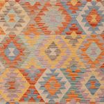 Kelim Rug - Splash - 237 x 168 cm - colorful