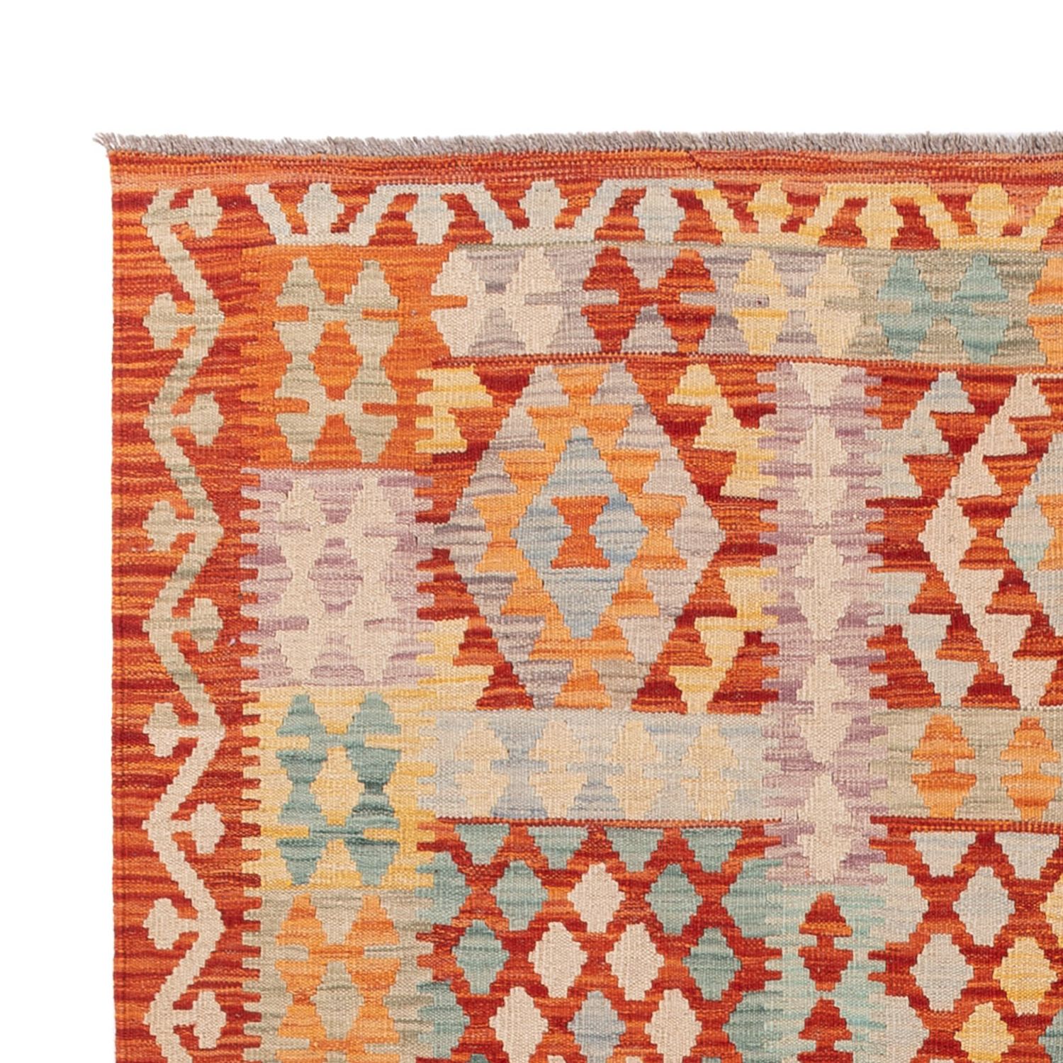 Kelim Rug - Splash - 240 x 171 cm - colorful