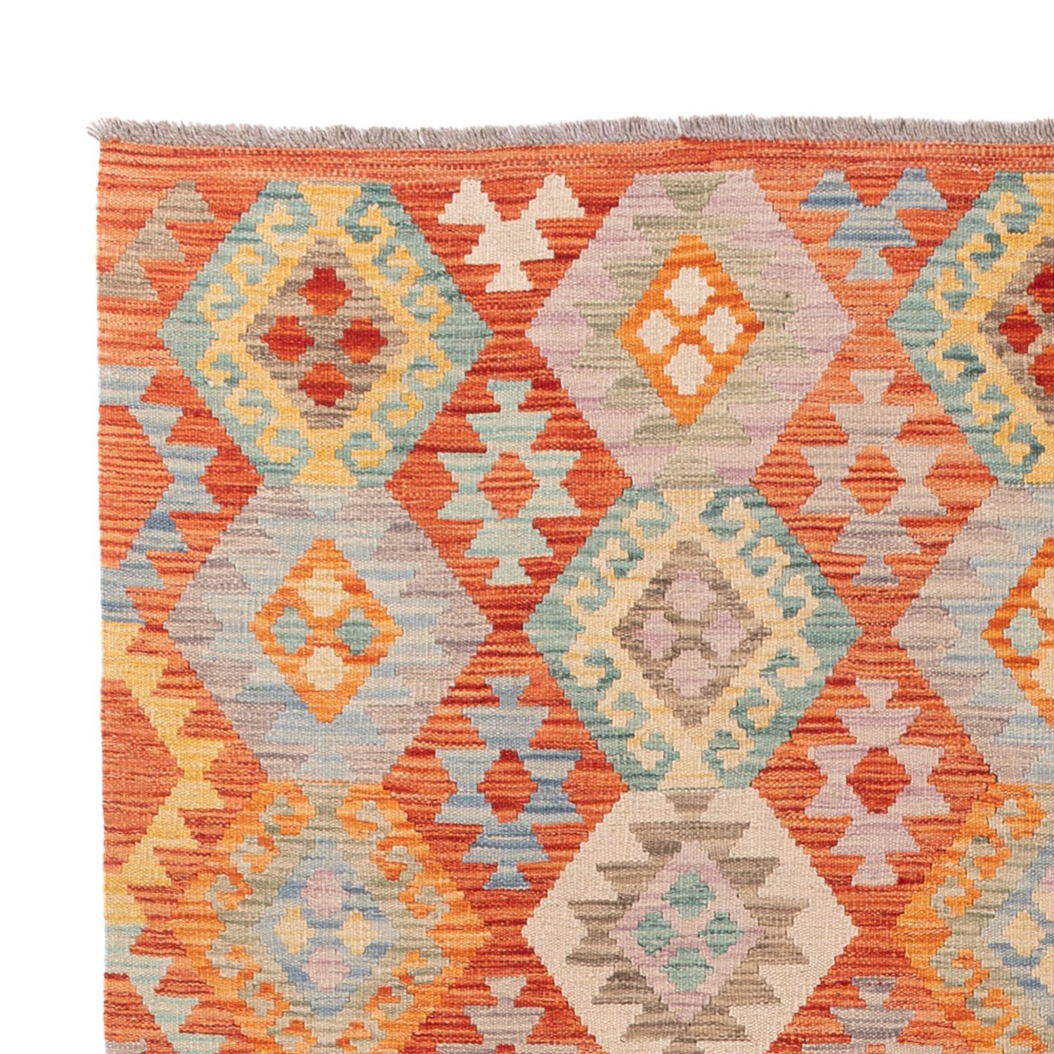 Kelim Rug - Splash - 230 x 173 cm - colorful