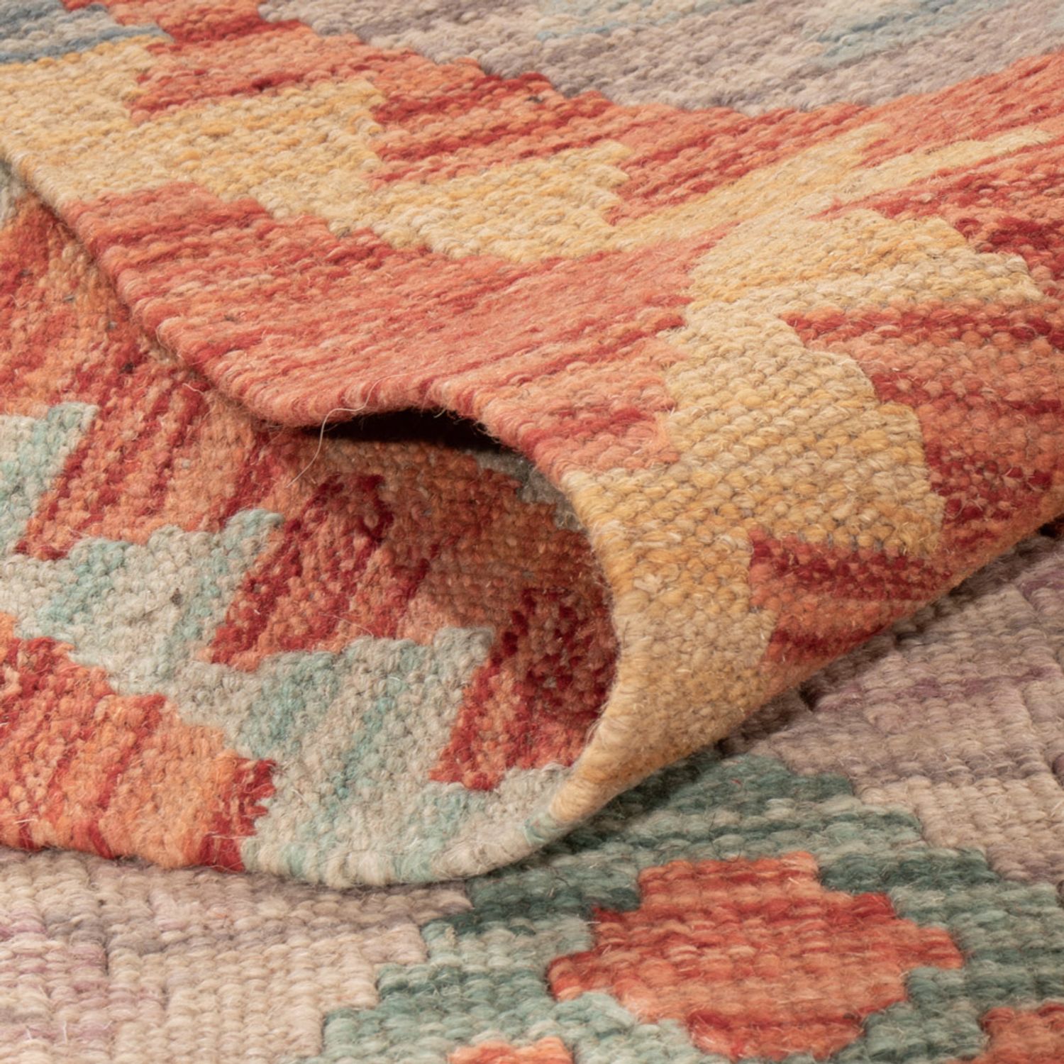 Kelim Rug - Splash - 230 x 173 cm - colorful