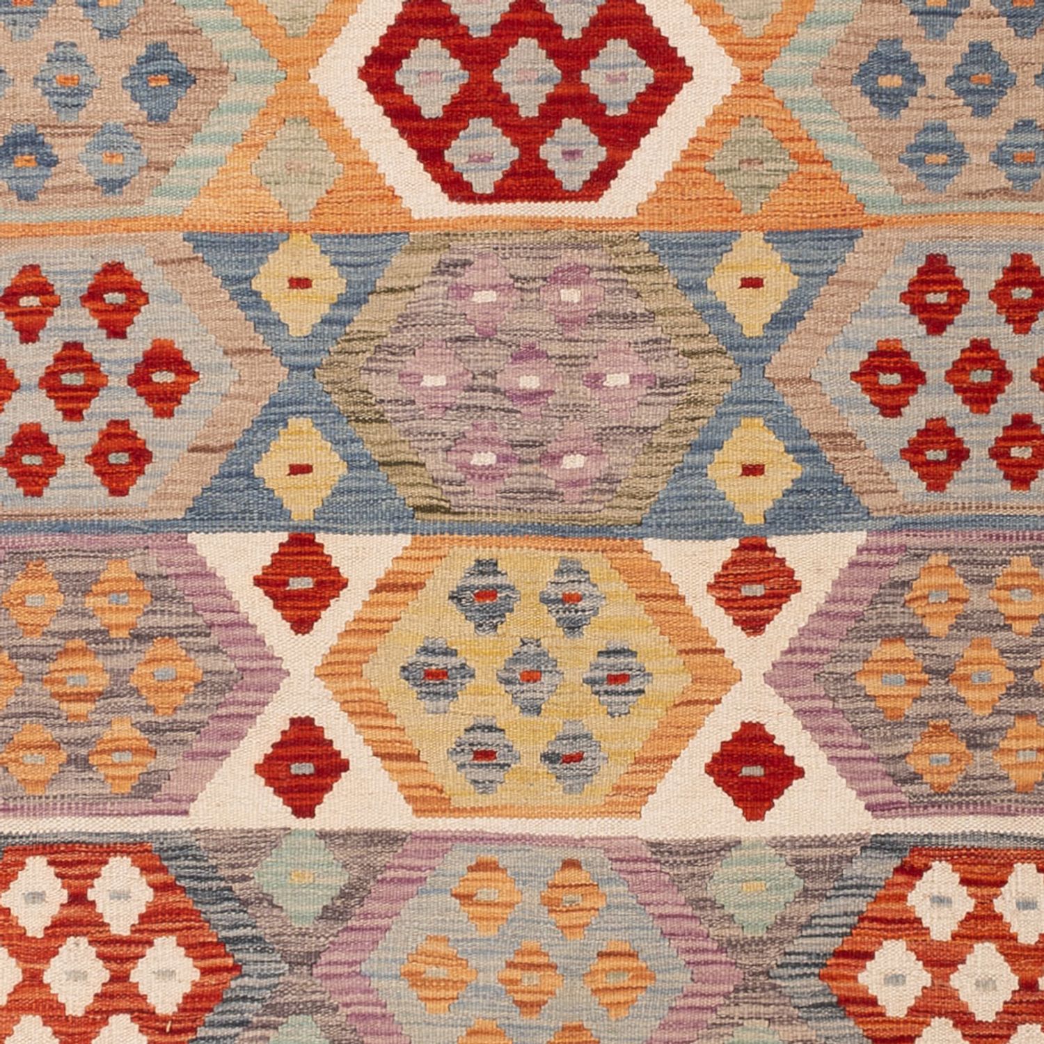 Kelim Rug - Splash - 239 x 178 cm - colorful