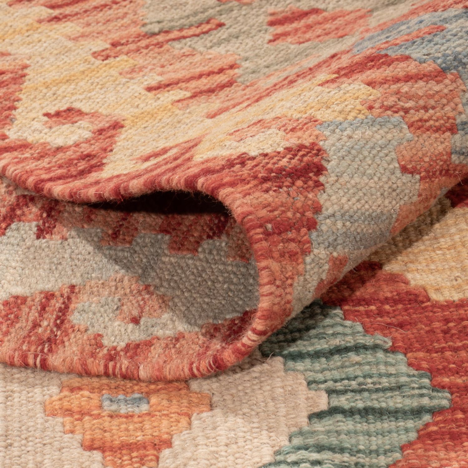 Kelim Rug - Splash - 237 x 173 cm - colorful