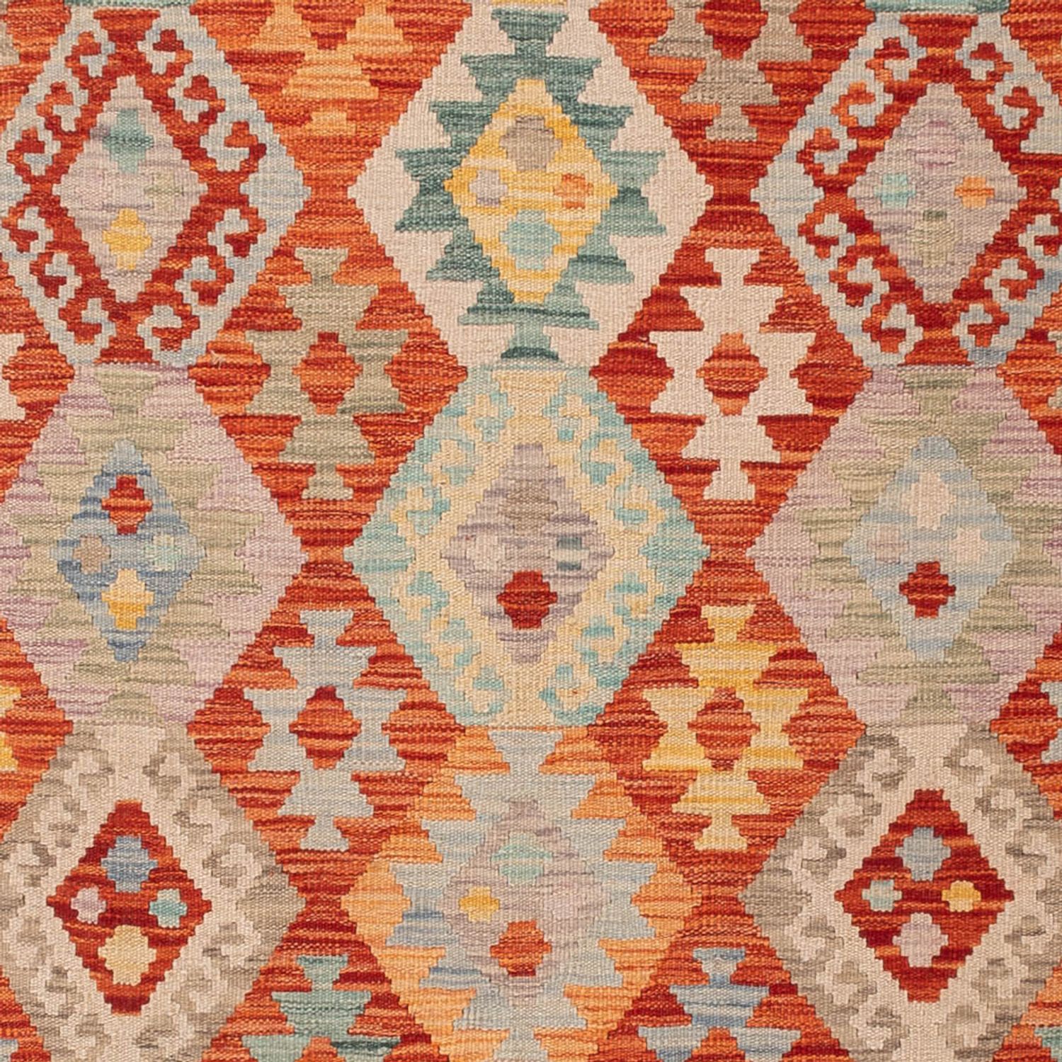 Kelim Rug - Splash - 246 x 174 cm - colorful