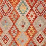 Kelim Rug - Splash - 246 x 174 cm - colorful