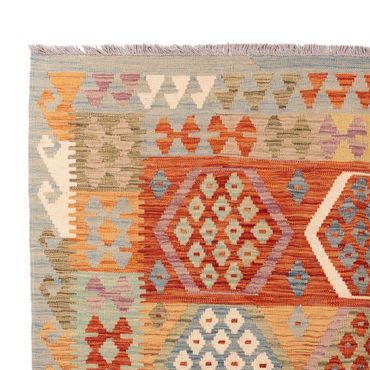 Kelim Rug - Splash - 246 x 165 cm - colorful