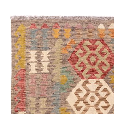 Kelim Rug - Splash - 243 x 168 cm - colorful