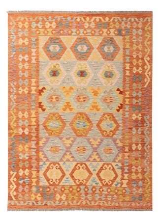 Kelim Rug - Splash - 246 x 177 cm - colorful