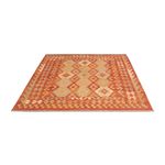 Kelim Rug - Splash - 196 x 155 cm - colorful