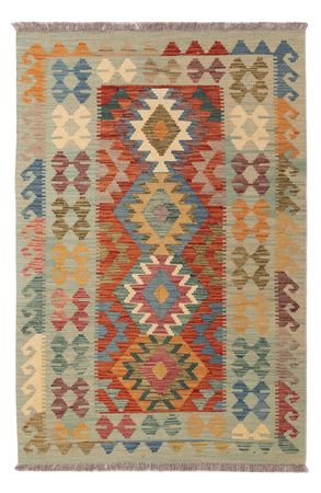 Kelim Rug - Splash - 150 x 99 cm - colorful