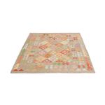 Kelim Rug - Splash - 196 x 150 cm - colorful