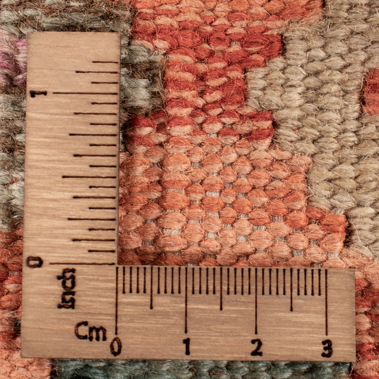 Kelim Rug - Splash - 195 x 149 cm - colorful