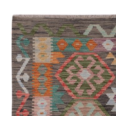 Kelim Rug - Splash - 160 x 105 cm - colorful