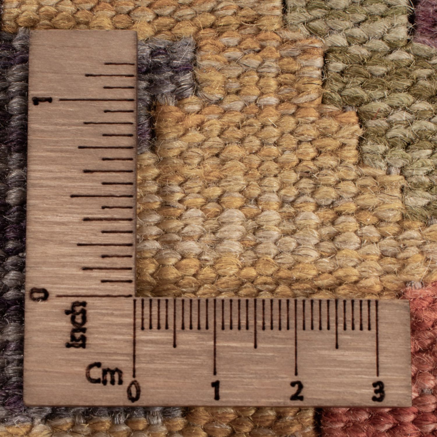 Kelim Rug - Splash - 246 x 188 cm - colorful