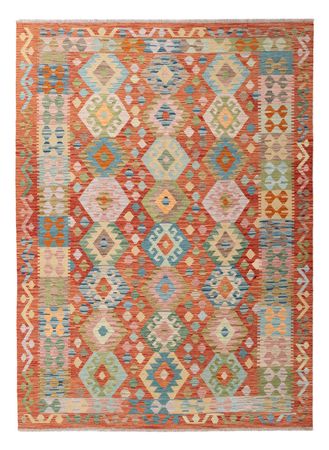 Kelim Rug - Splash - 244 x 176 cm - colorful