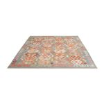 Kelim Rug - Splash - 242 x 178 cm - colorful