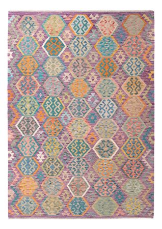 Kelim Rug - Splash - 258 x 182 cm - colorful