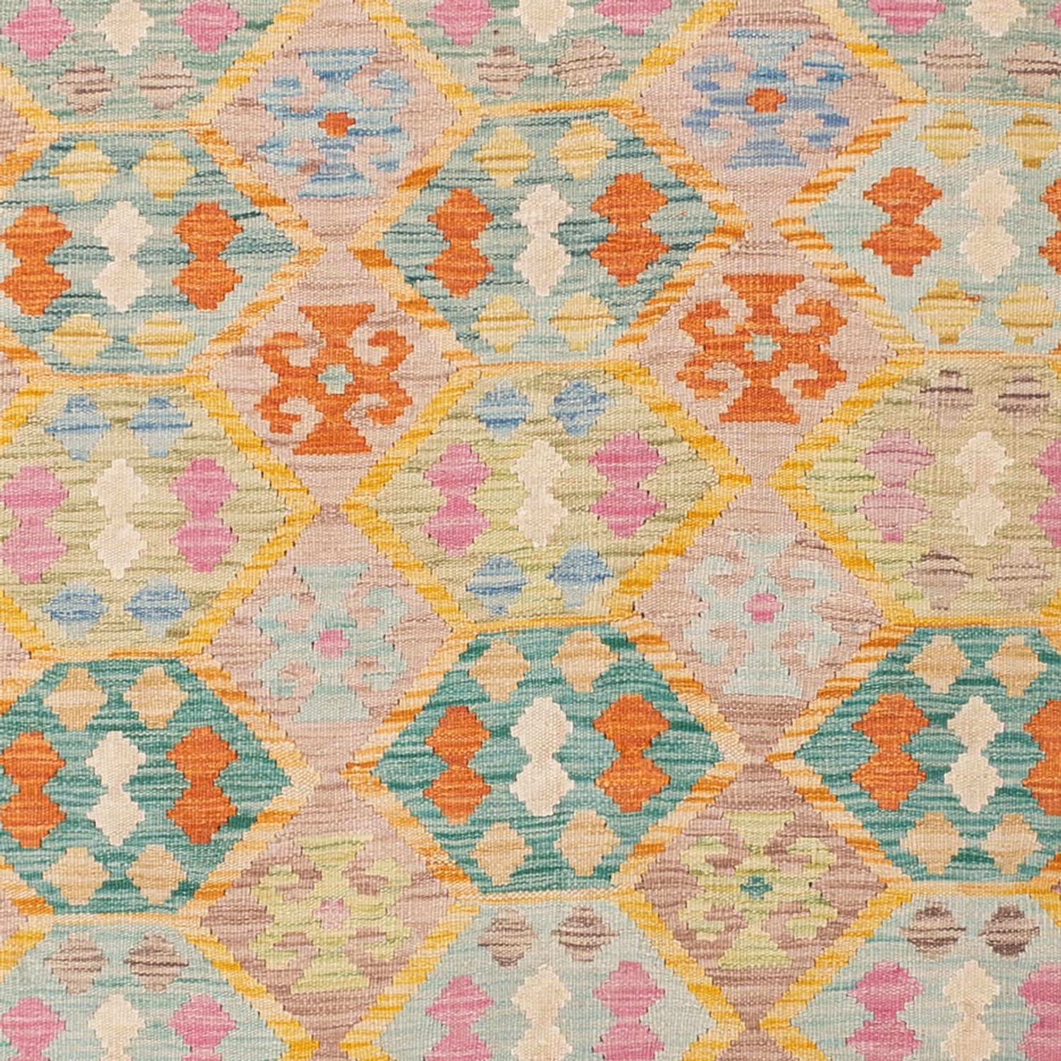 Kelim Rug - Splash - 240 x 173 cm - colorful