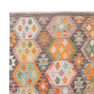 Kelim Rug - Splash - 235 x 178 cm - colorful