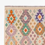 Kelim Rug - Splash - 241 x 171 cm - colorful