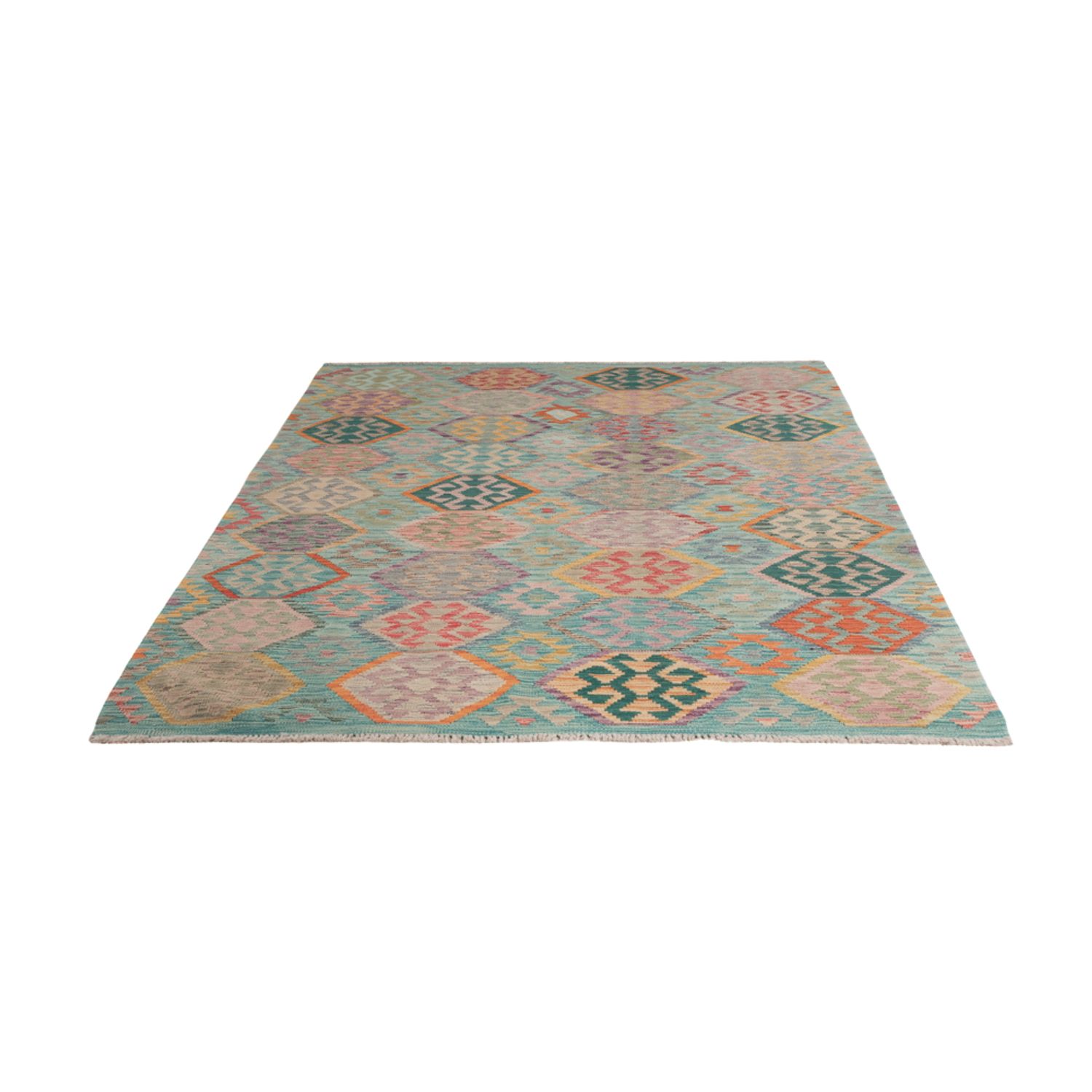 Kelim Rug - Splash - 250 x 170 cm - colorful