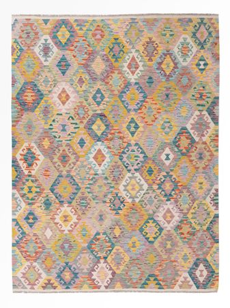 Kelim Rug - Splash - 241 x 182 cm - colorful