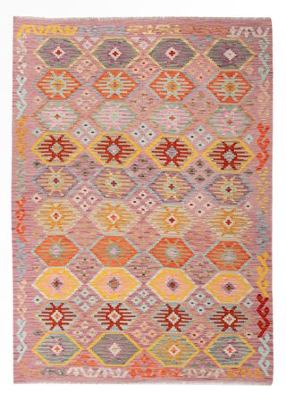 Kelim Rug - Splash - 246 x 174 cm - colorful