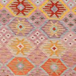 Kelim Rug - Splash - 246 x 174 cm - colorful