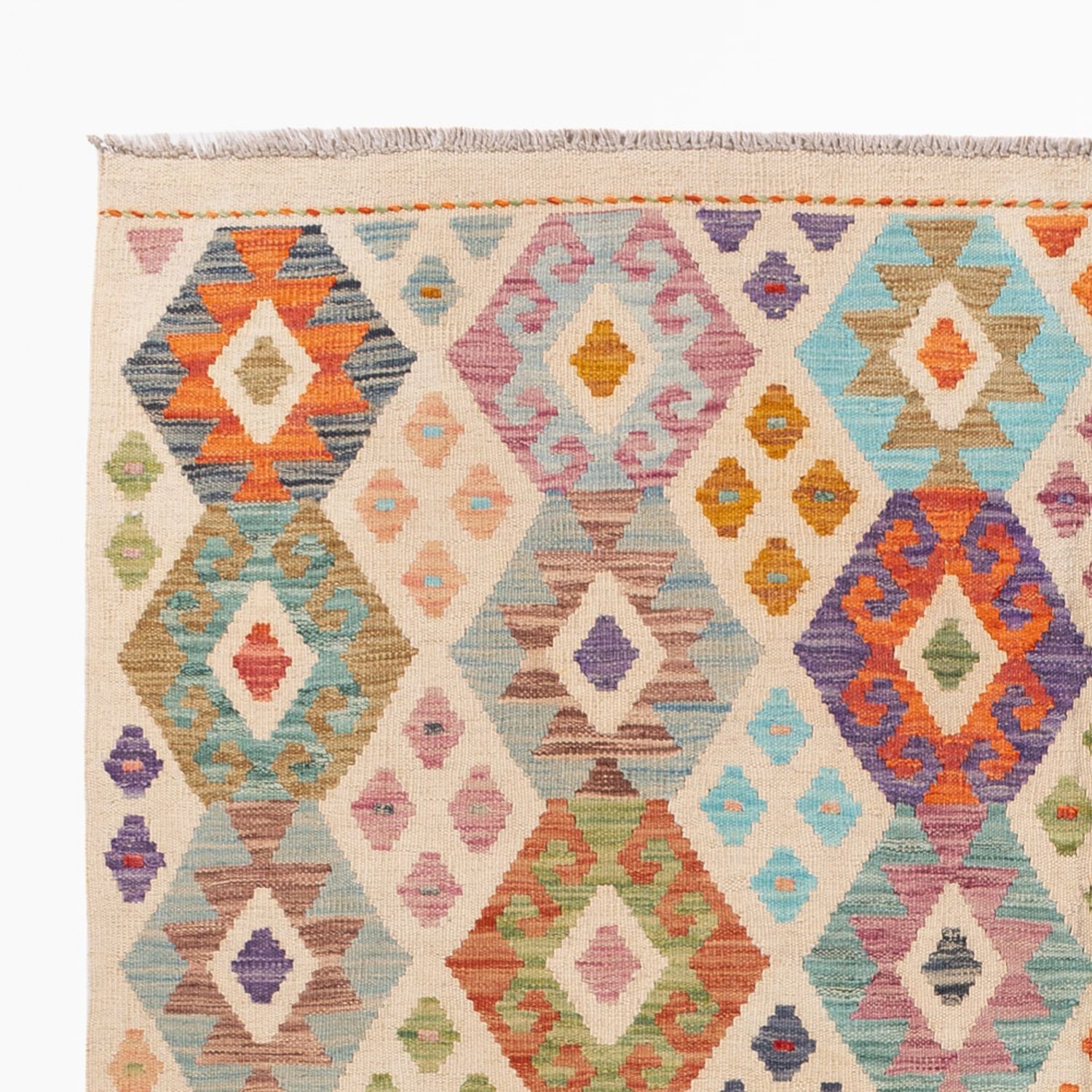 Kelim Rug - Splash - 250 x 174 cm - colorful