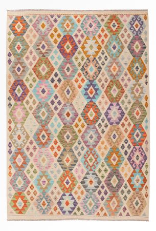 Kelim Rug - Splash - 250 x 174 cm - colorful