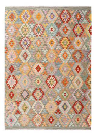 Kelim Rug - Splash - 252 x 180 cm - colorful