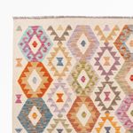 Kelim Rug - Splash - 241 x 178 cm - colorful
