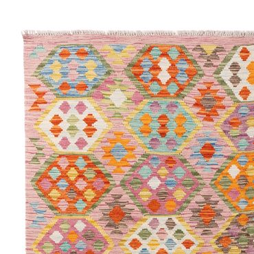 Kelim Rug - Splash - 248 x 178 cm - colorful