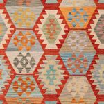 Kelim Rug - Splash - 241 x 178 cm - colorful