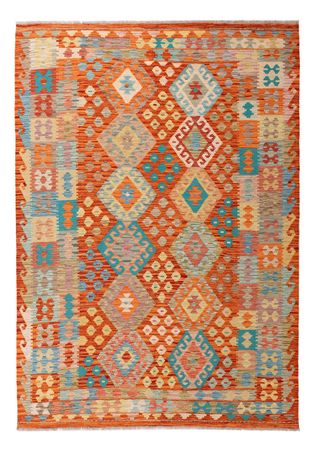 Kelim Rug - Splash - 242 x 173 cm - colorful