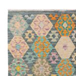 Kelim Rug - Splash - 251 x 168 cm - colorful