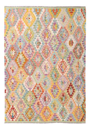 Kelim Rug - Splash - 248 x 173 cm - colorful