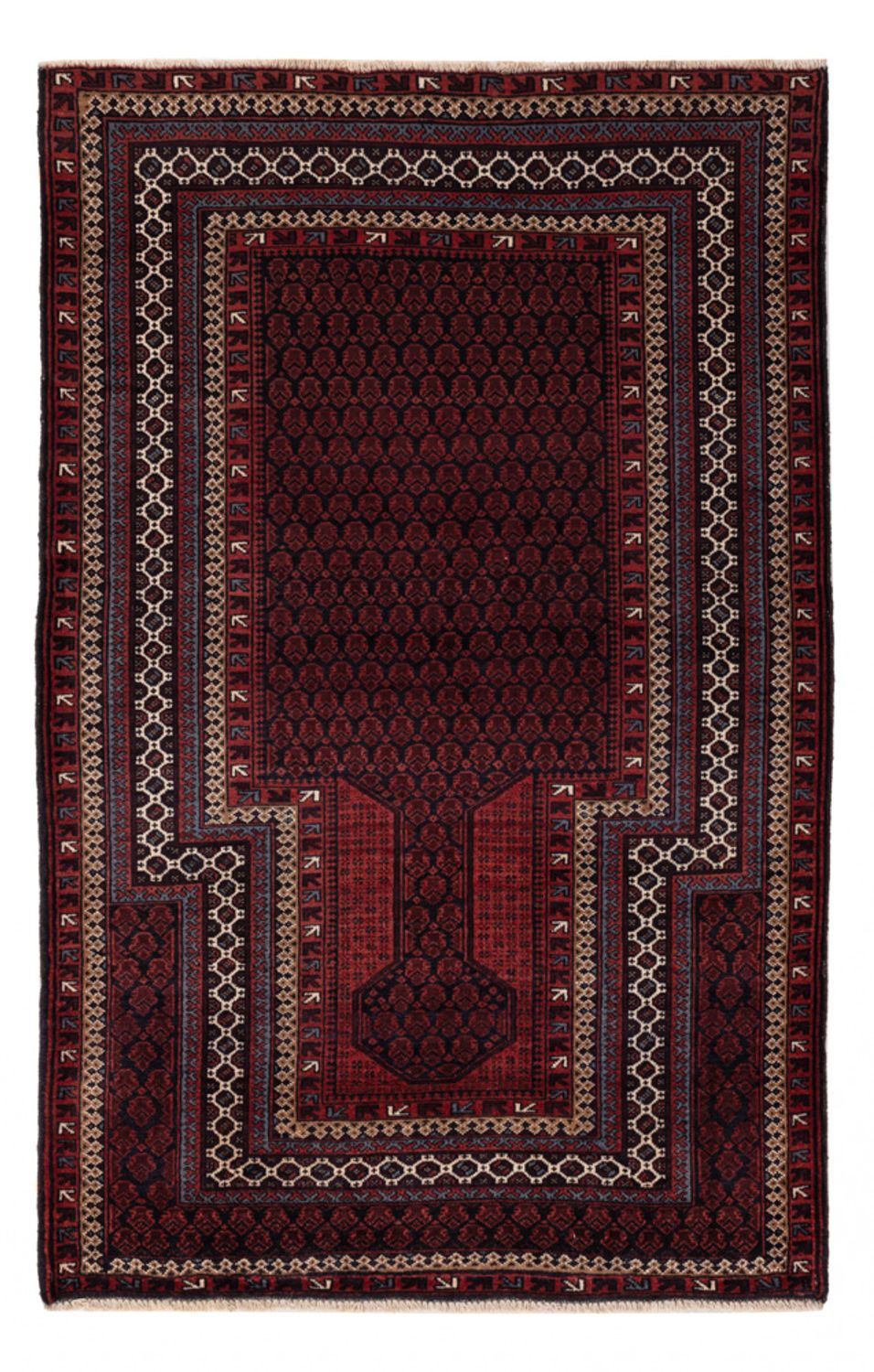 Belutsch Rug - 154 x 95 cm - red