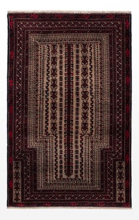 Belutsch Rug - 156 x 93 cm - cream