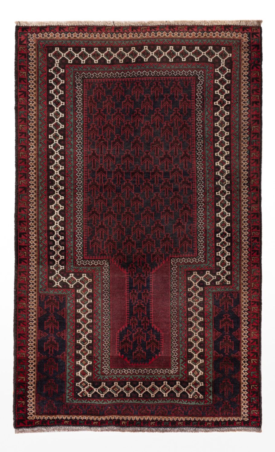 Belutsch Rug - 152 x 88 cm - red