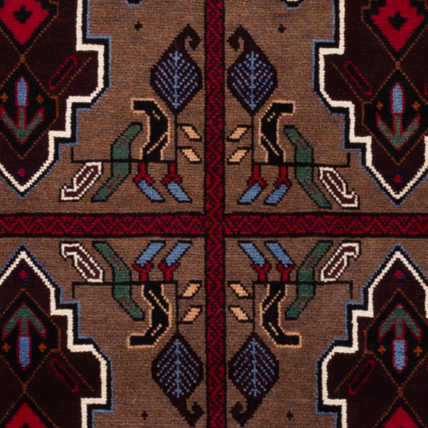 Belutsch Rug - 140 x 90 cm - multicolored