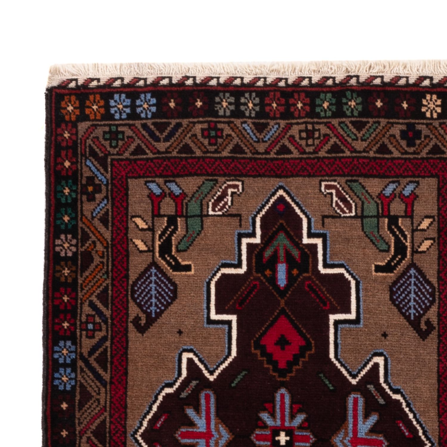 Belutsch Rug - 140 x 90 cm - multicolored