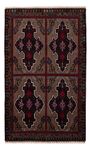 Belutsch Rug - 140 x 90 cm - multicolored