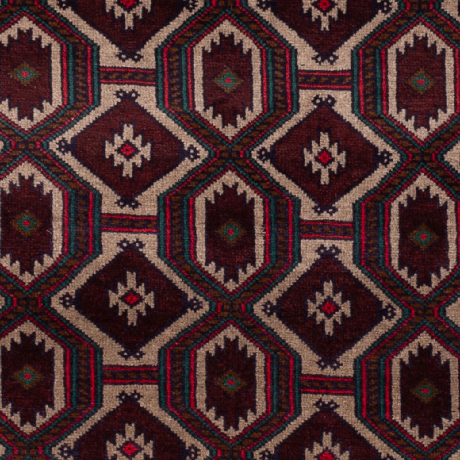 Belutsch Rug - 140 x 90 cm - multicolored