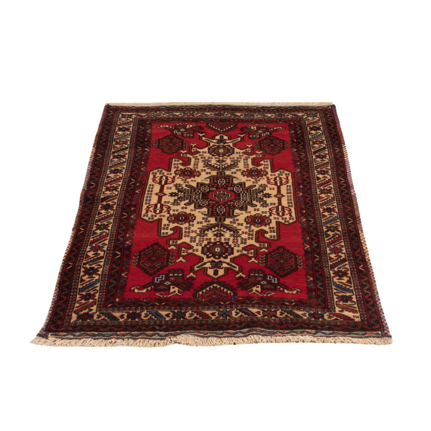 Belutsch Rug - 140 x 90 cm - red