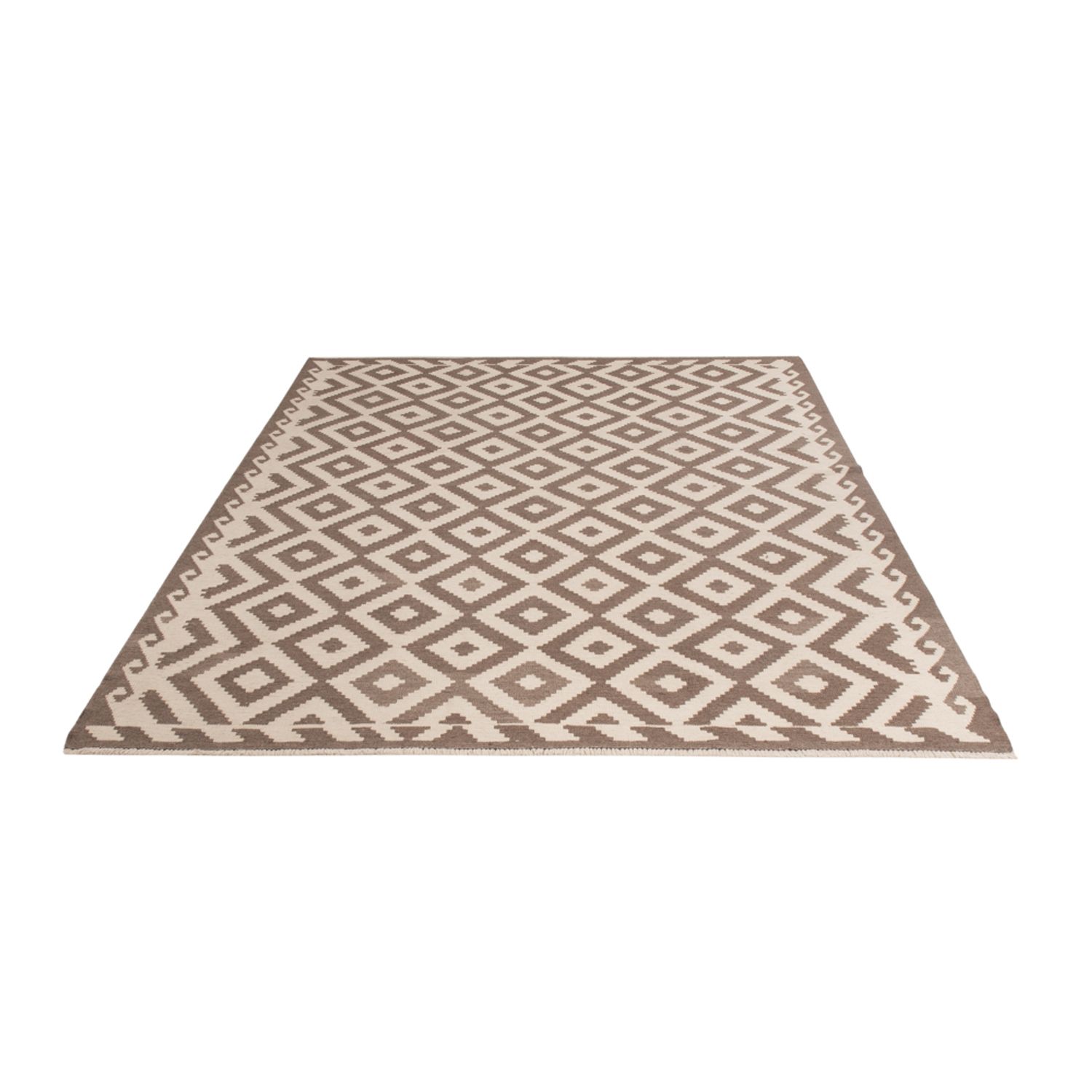 Kelim Rug - Splash - 233 x 164 cm - natural