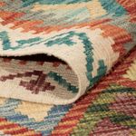 Kelim Rug - Splash - 197 x 158 cm - colorful