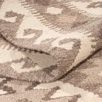 Kelim Rug - Splash - 256 x 181 cm - natural