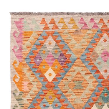 Kelim Rug - Splash - 203 x 153 cm - colorful